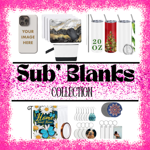 Sublimation Blanks Collection