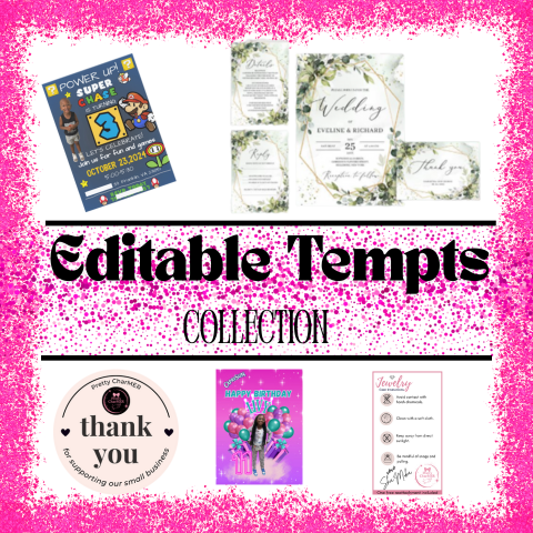 Editable Templates Collection
