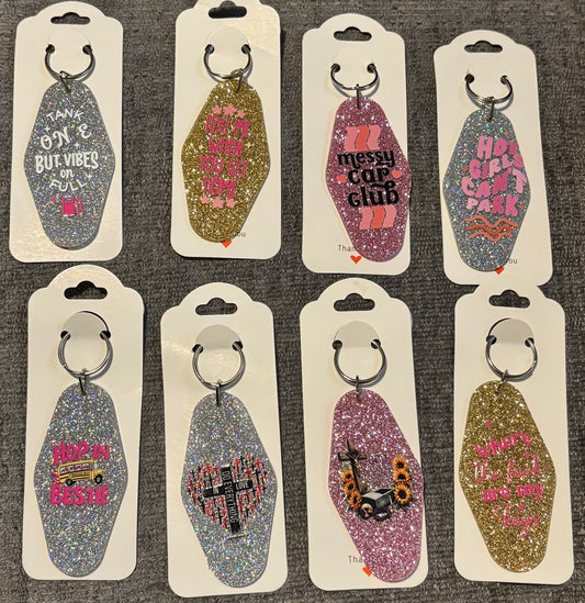 Motel Keychain- Ready Made