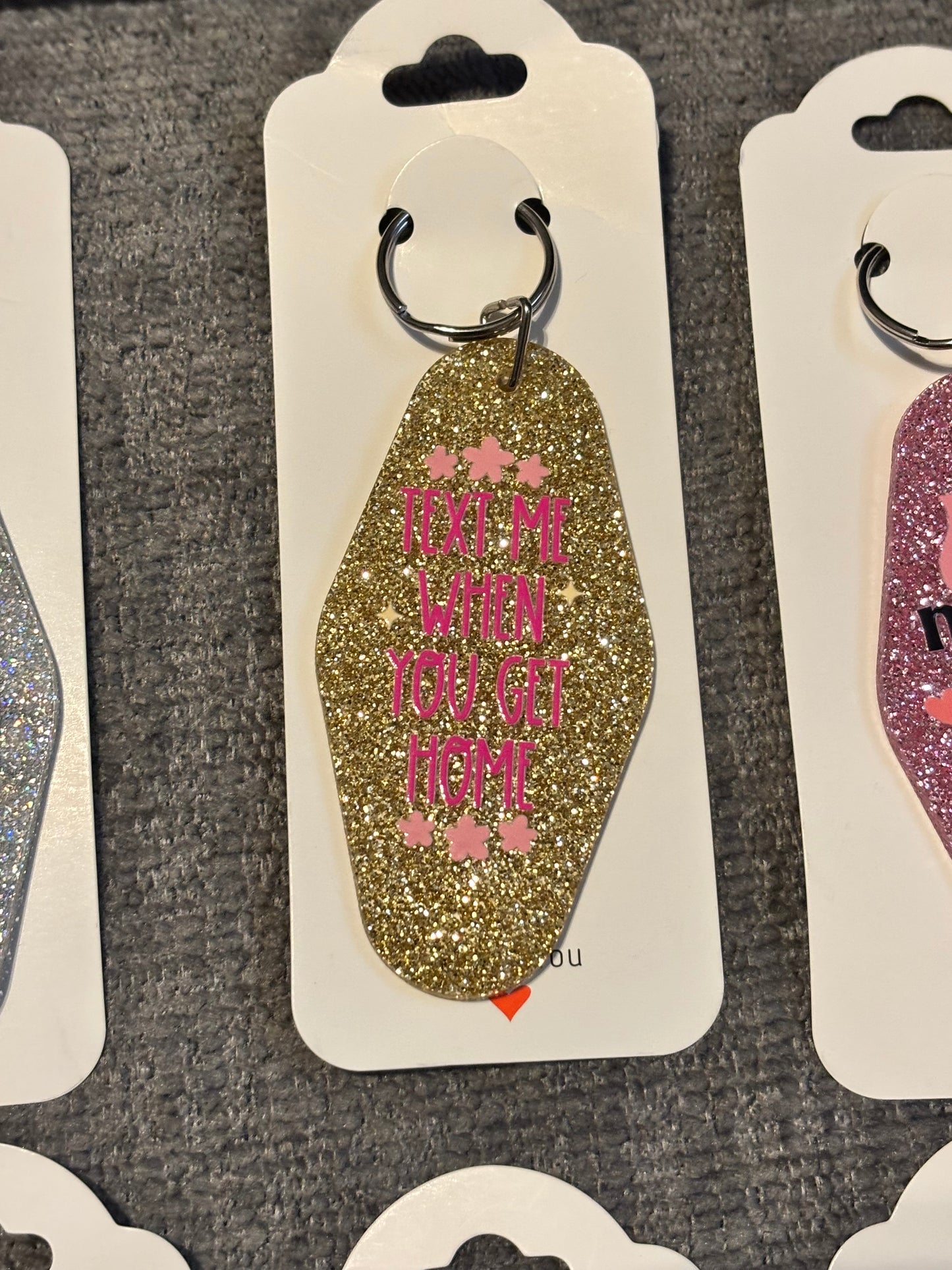 Motel Keychain- Ready Made