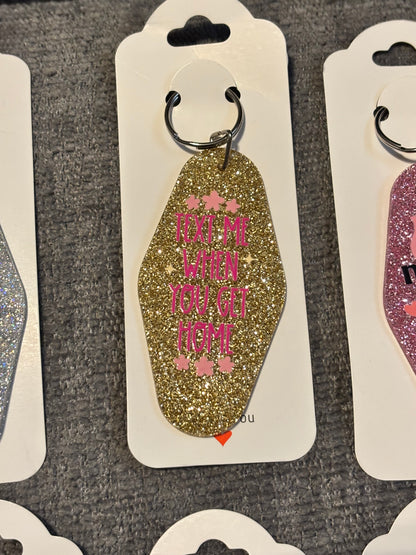 Motel Keychain- Ready Made