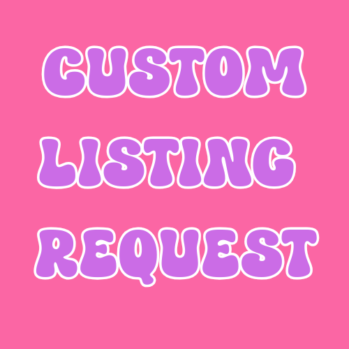 Custom Listing *FOOTBALL TEAM*