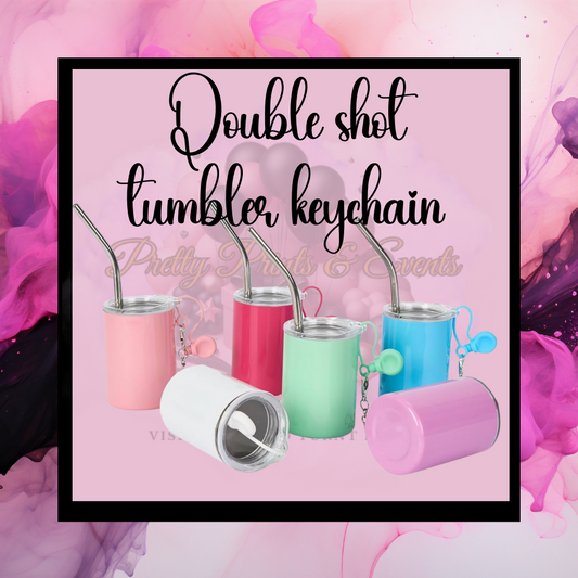 Double Shot Keychain Tumbler