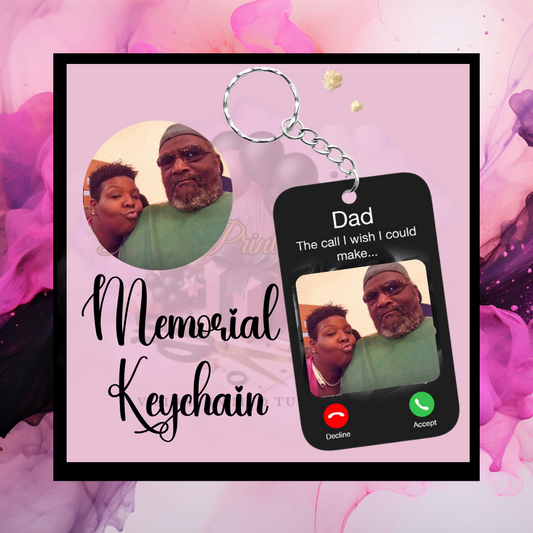 Memorial Call Keychain