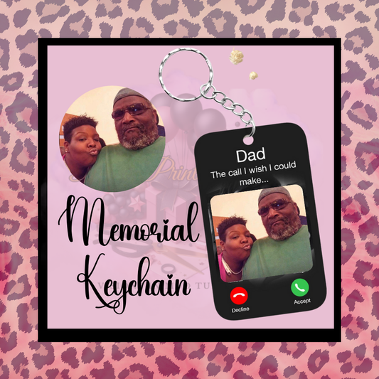 Memorial Call Keychain