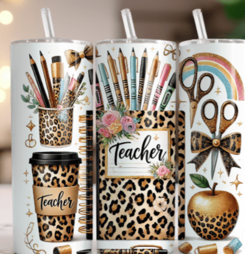 Teacher Skinny Tumbler